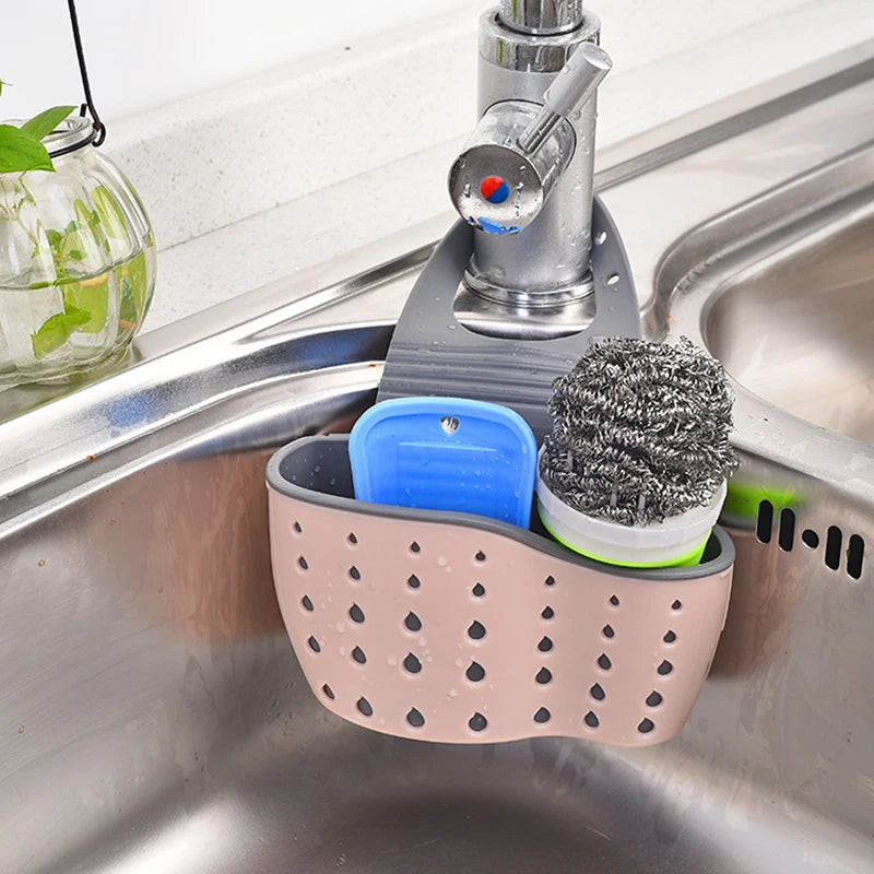Cesto de suporte para utensílios de cozinha feito em silicone