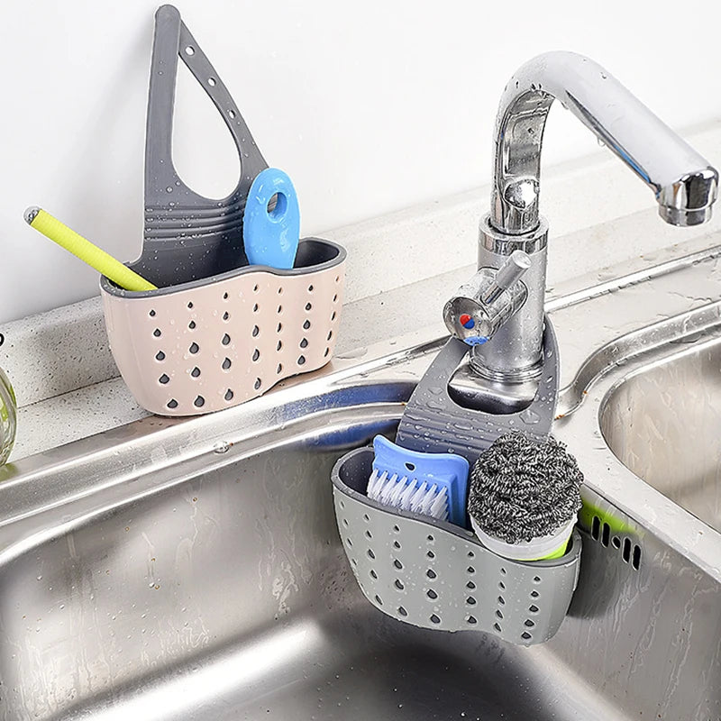 Cesto de suporte para utensílios de cozinha feito em silicone
