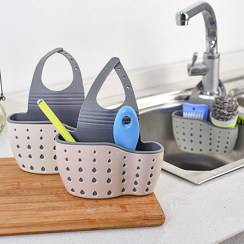 Cesto de suporte para utensílios de cozinha feito em silicone